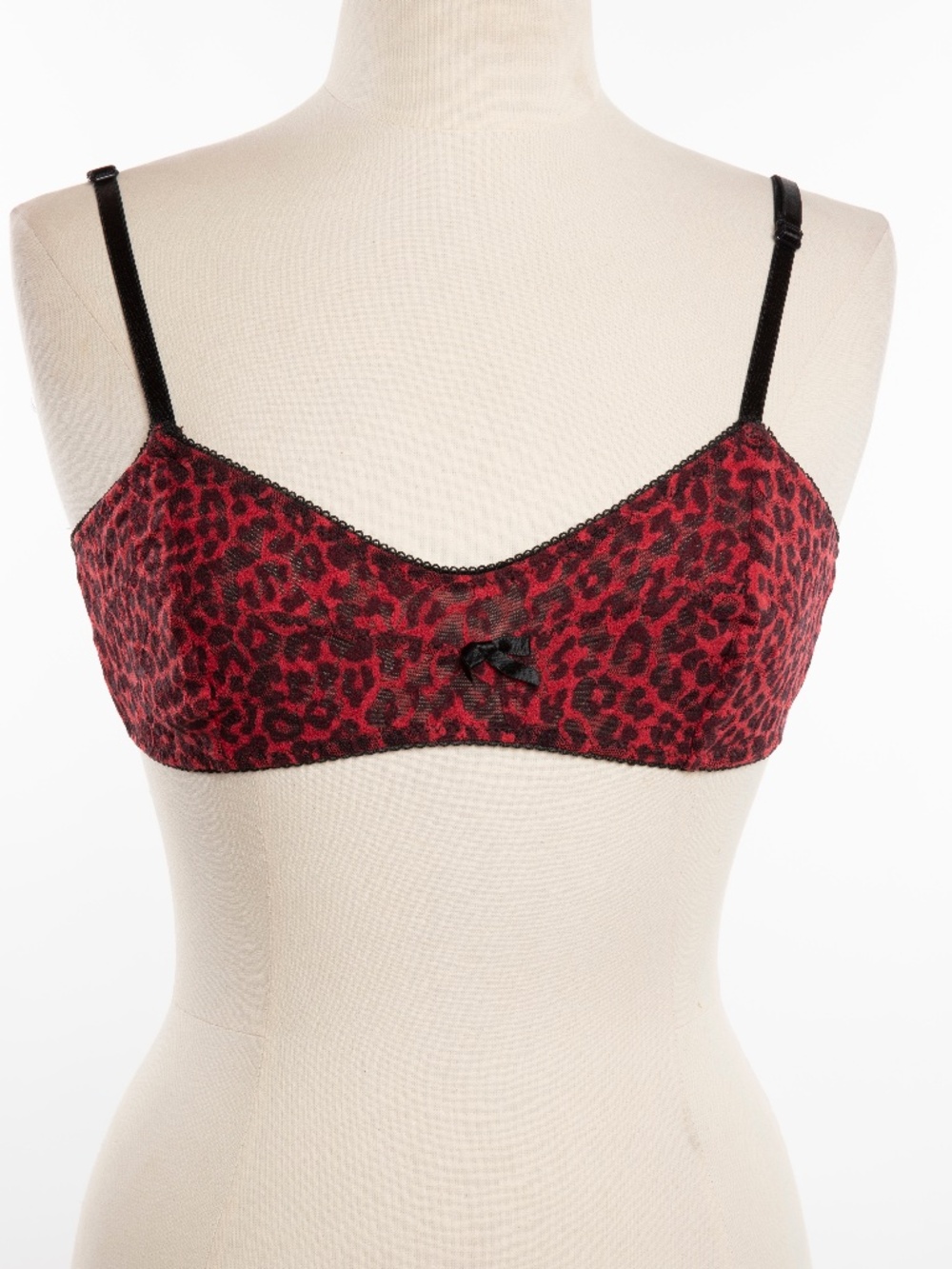 Share Lucy B. Red Women's Animal Print Bralette - Small